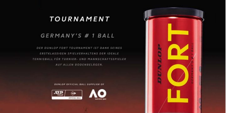 Dunlop Fort Tournament Tennisball